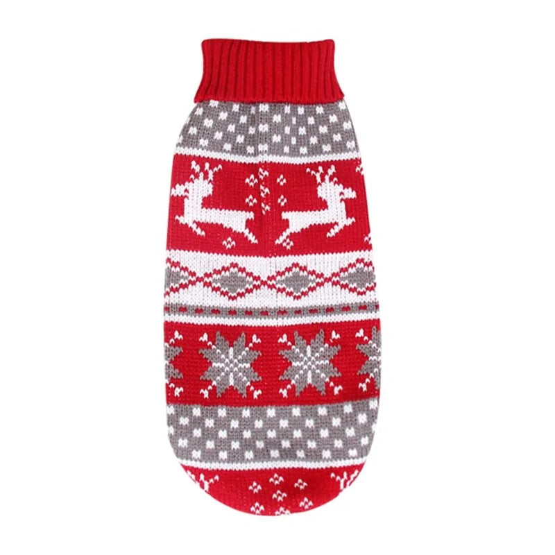 Christmas Pet Sweater Cozy and Festive Holiday Sweater for Dogs and Cats