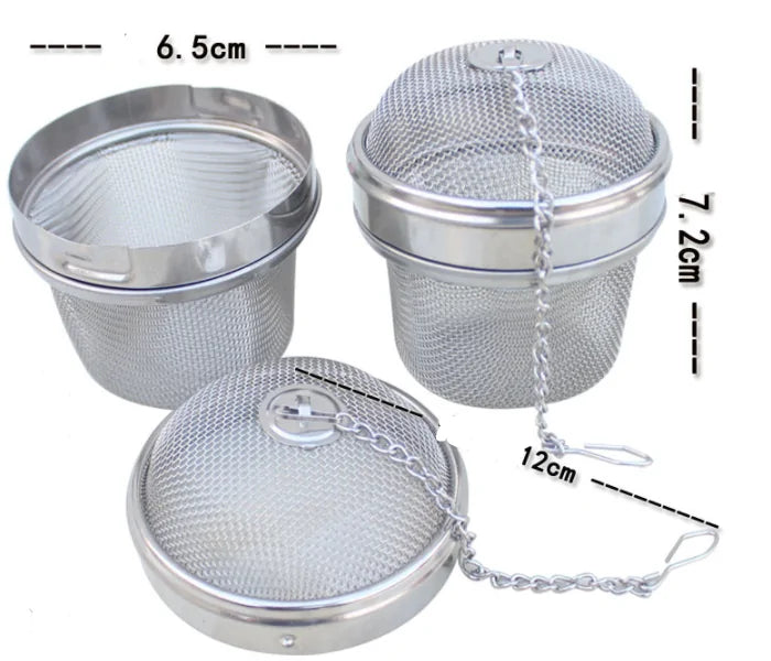Premium Stainless Steel Tea Infuser - Effortless Brewing