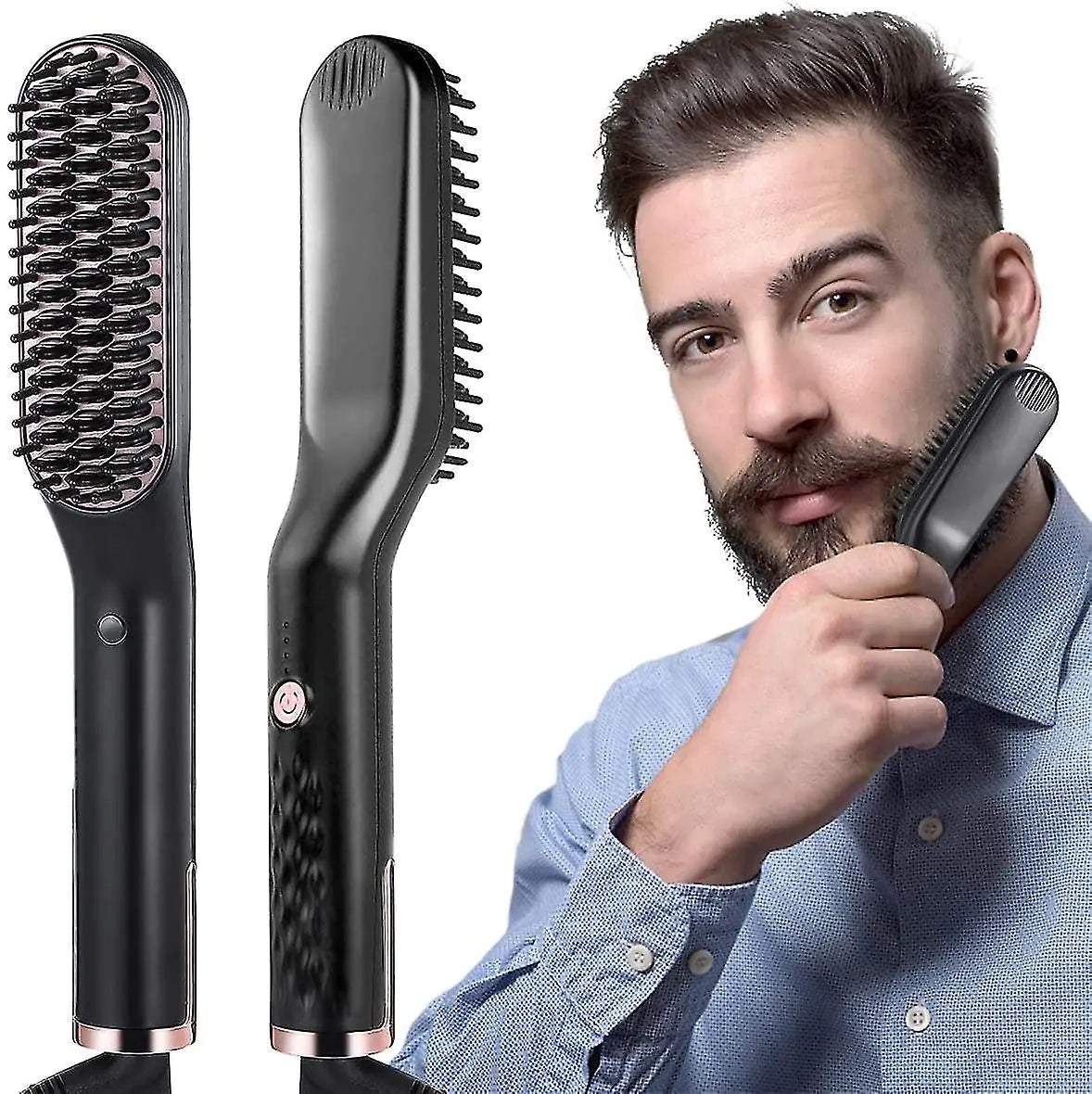 Beard Straightener Comb – Effortless Grooming for Perfect Facial Hair