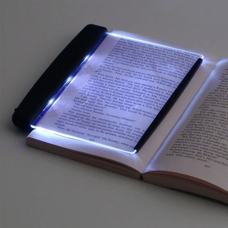 Portable Ultra-thin Flat Plate Panel Reading Light – Compact & Adjustable