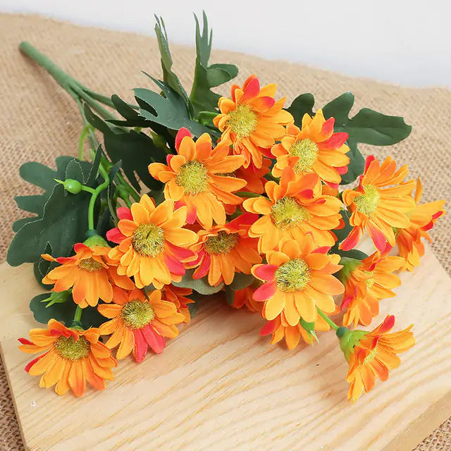 Autumn Beautiful Artificial Flowers – Elegant Fall Decor for Any Space