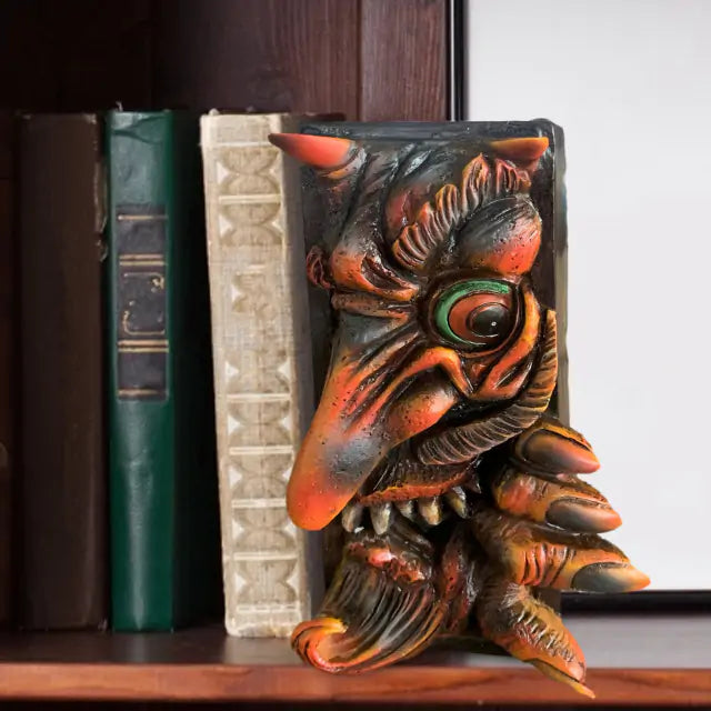 Halloween Bookmark and Bookend Spooky Resin Design for Book Lovers