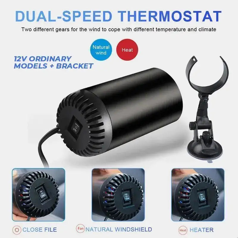 Car Windshield Defroster – Rapid Defrosting and Defogging for Clear Visibility