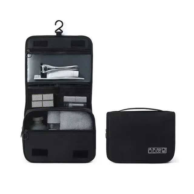 Foldable Toiletry Bag Organizer – Compact & Efficient Travel Companion