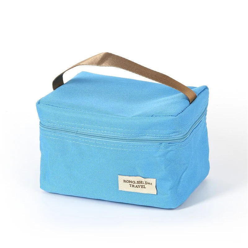 Insulated Lunch Box, blue