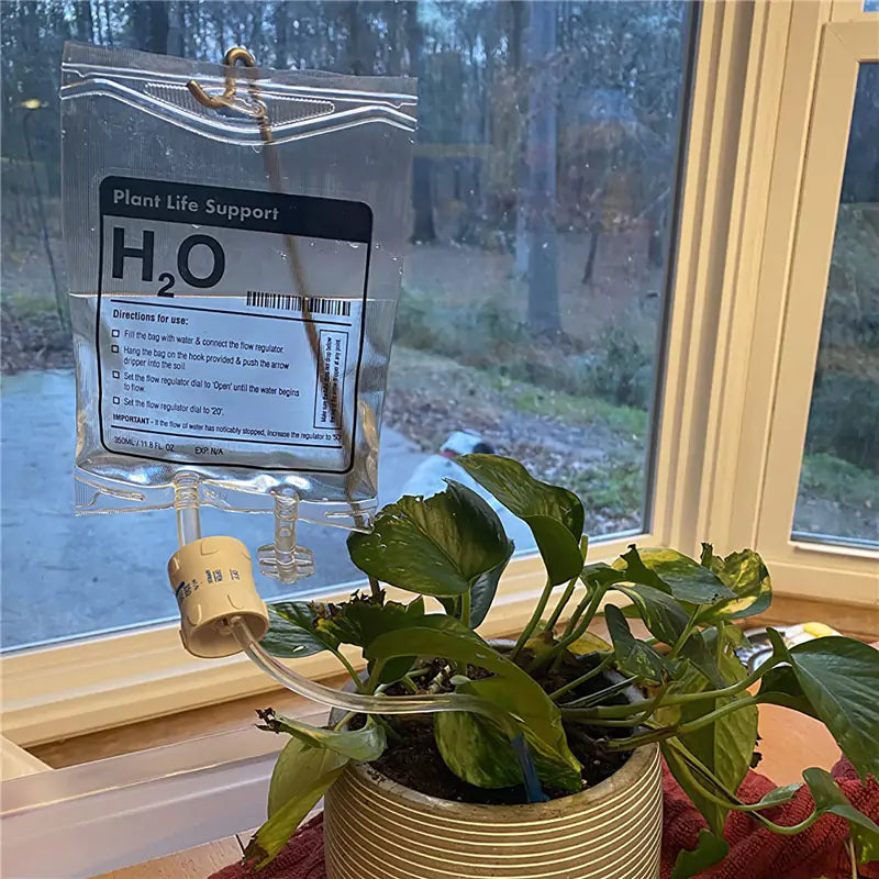 Bolsa para riego de plantas