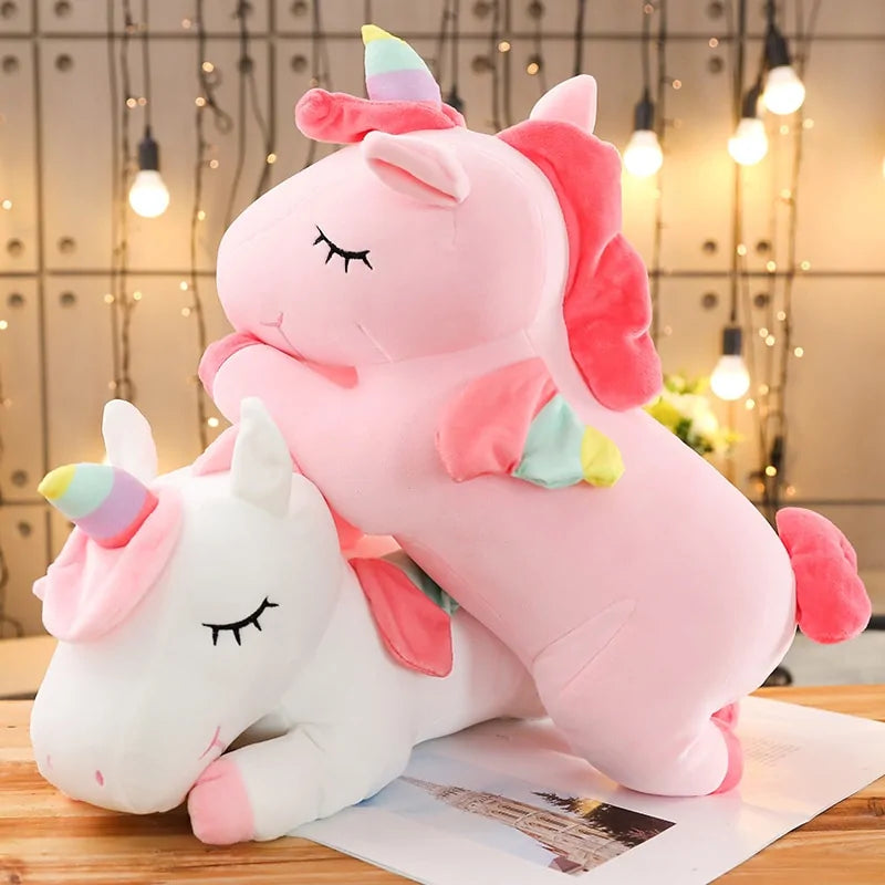 巨型獨角獸毛絨玩具