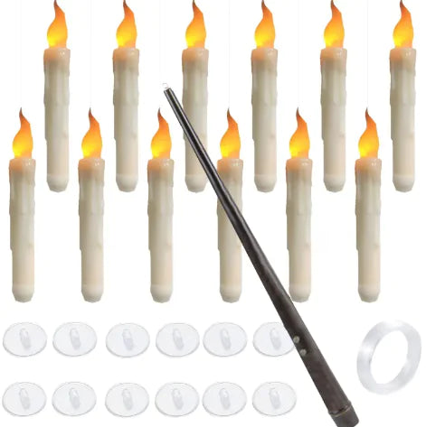 Floating LED Candles, Package Set for 12 candles