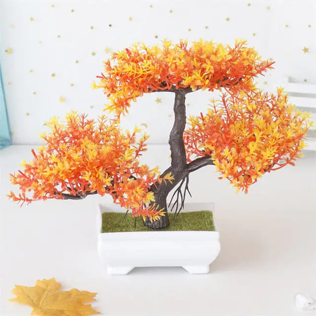Faux Potted Bonsai Tree – Realistic & Low-Maintenance Decor