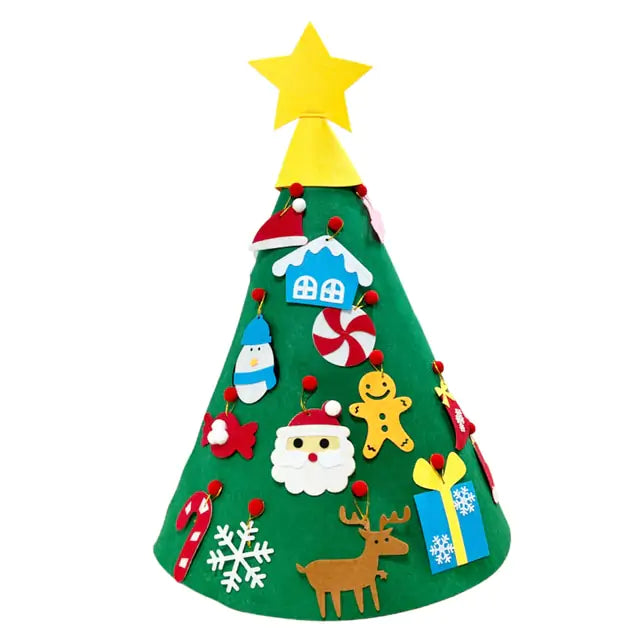 DIY Felt Christmas Tree for Kids – Perfect Holiday Activity