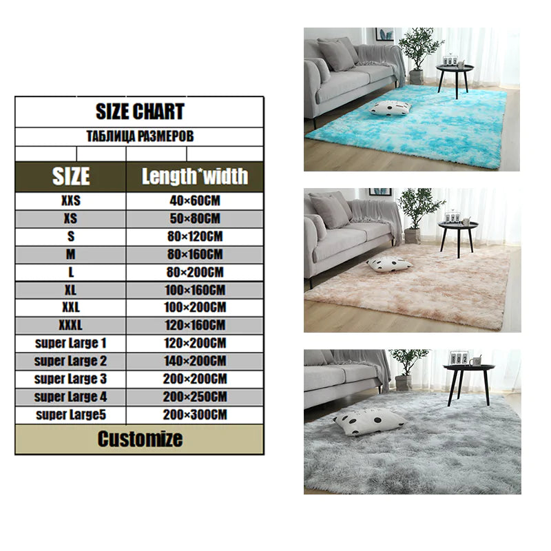 Fluffy Carpet Rug – Luxurious Comfort for Your Home