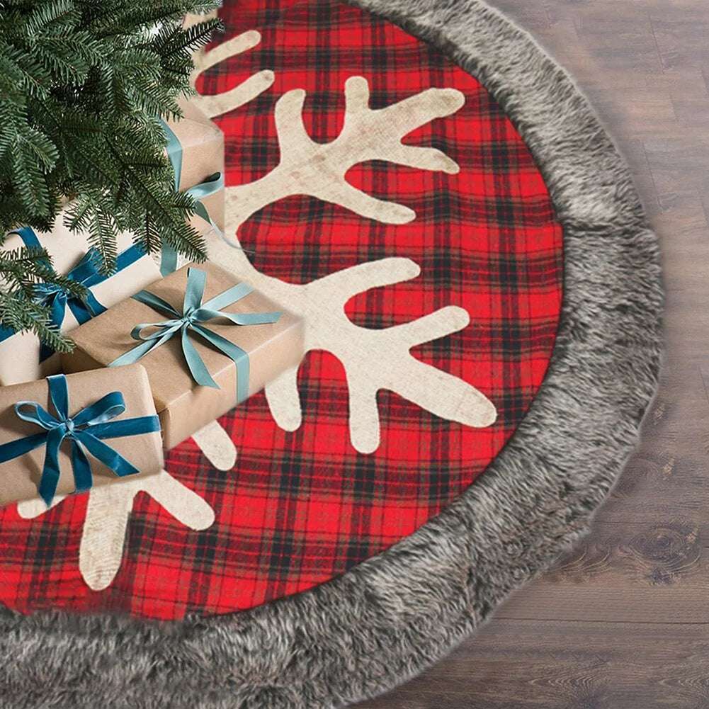 Christmas Tree Skirt Elegant Holiday Decor
