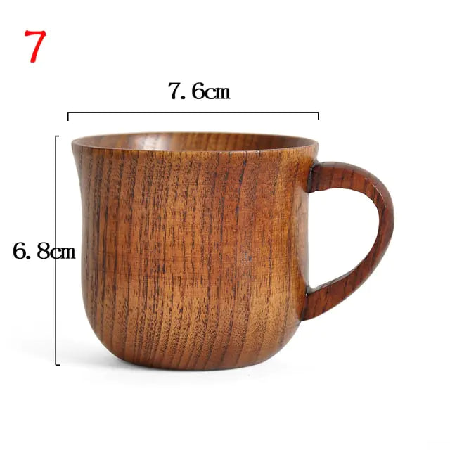 Natural Spruce Wood Cups – Handcrafted, Eco-Friendly & Sustainable