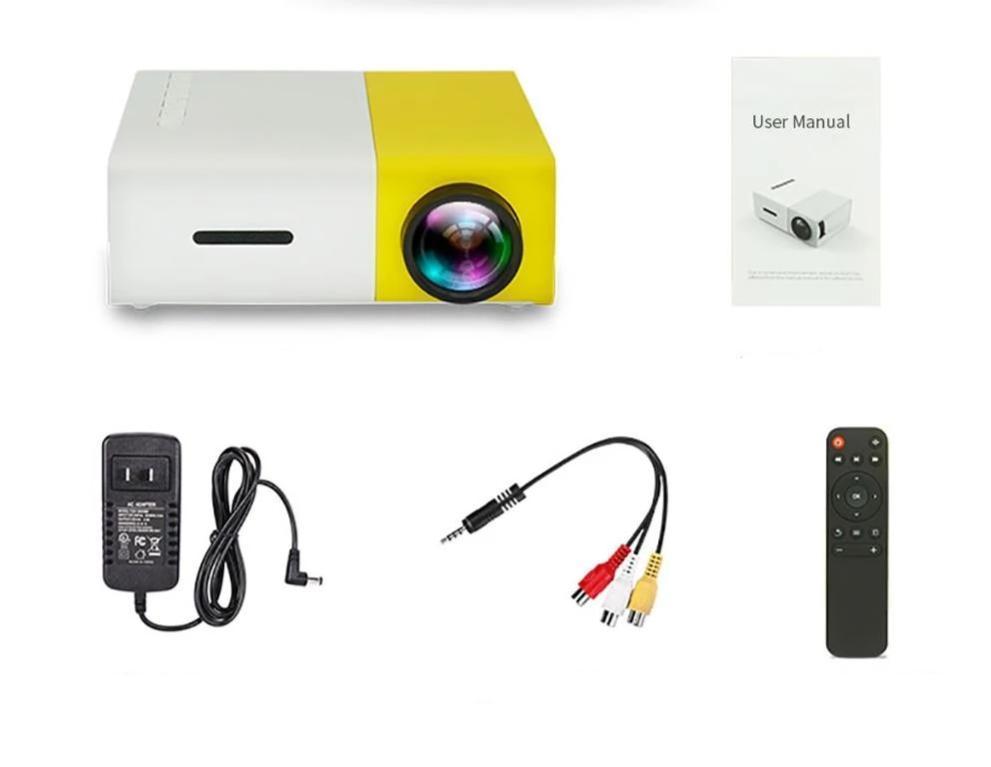 Ultra HD Mini Projector - Stunning Clarity for Home Entertainment