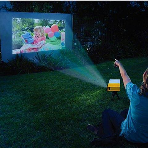 Ultra HD Mini Projector - Stunning Clarity for Home Entertainment