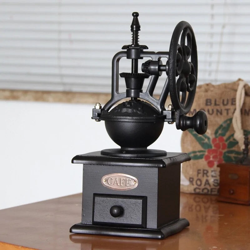 Wooden Manual Coffee Grinder - Enjoy Freshly Ground Coffee Anytime