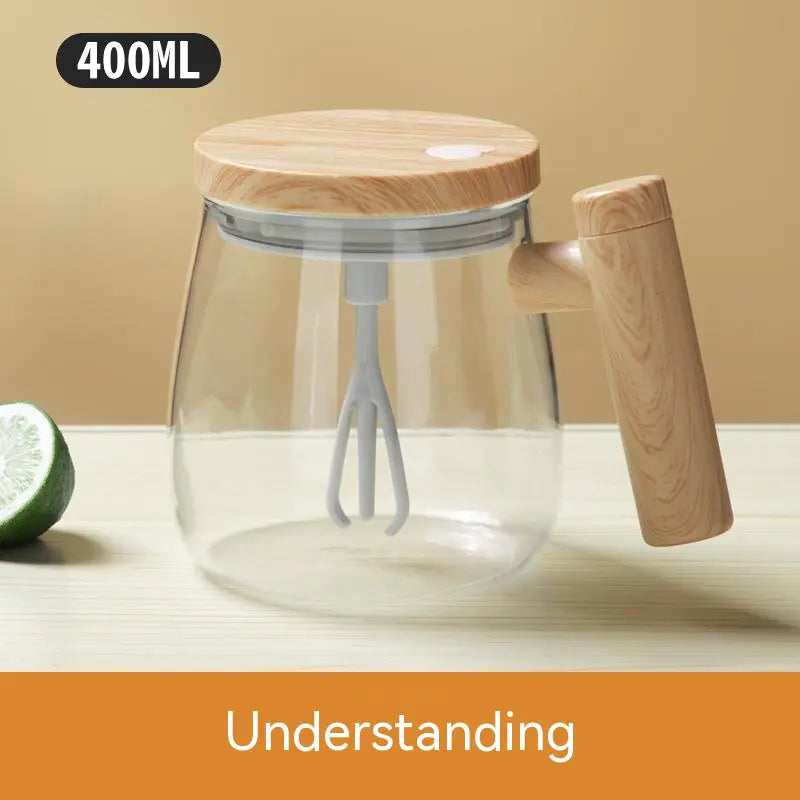 Self-Stirring Coffee Mug – Effortless Mixing for Drinks and More