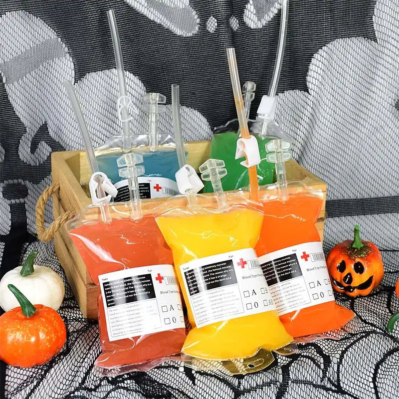 400ml Cosplay Blood Bag – Halloween Drink Holder for Themed Parties