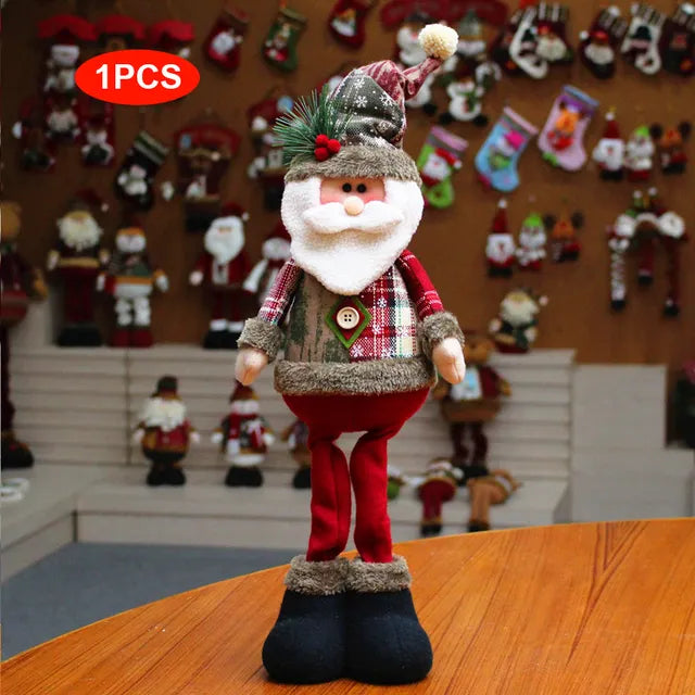 Christmas Dolls Tree Decor - Whimsical Holiday Tree Ornaments for Festive Cheer