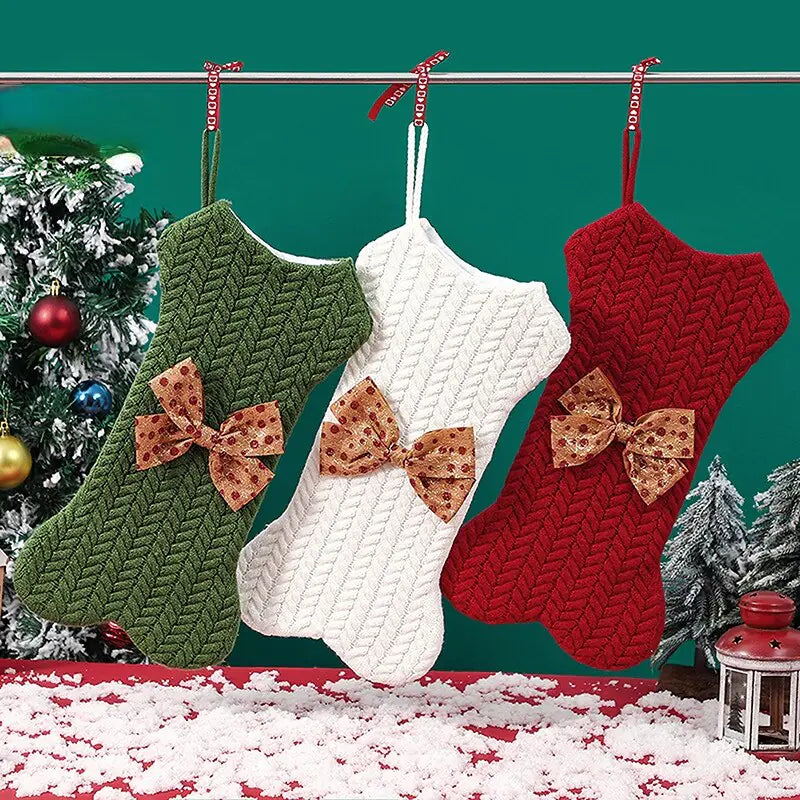 Christmas Pet Stockings Festive Design for Dogs and Cats with Personalized Fillings