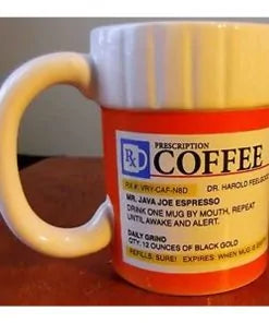 Prescription Coffee Mug – Personalized & Stylish Coffee Companion
