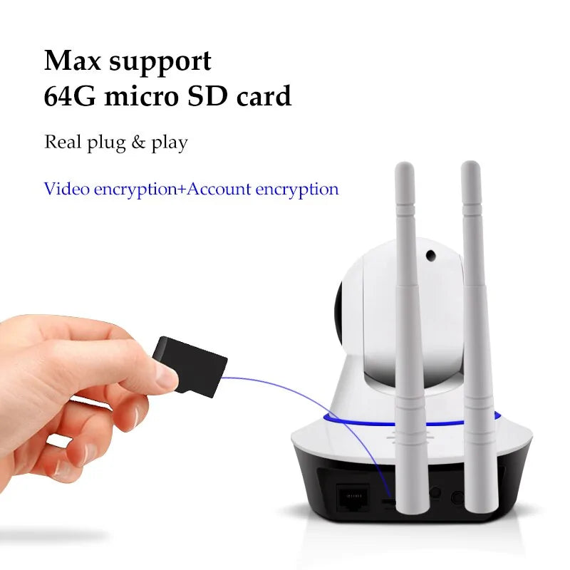 Wireless Home Security Camera - 1080P HD with Motion Detection
