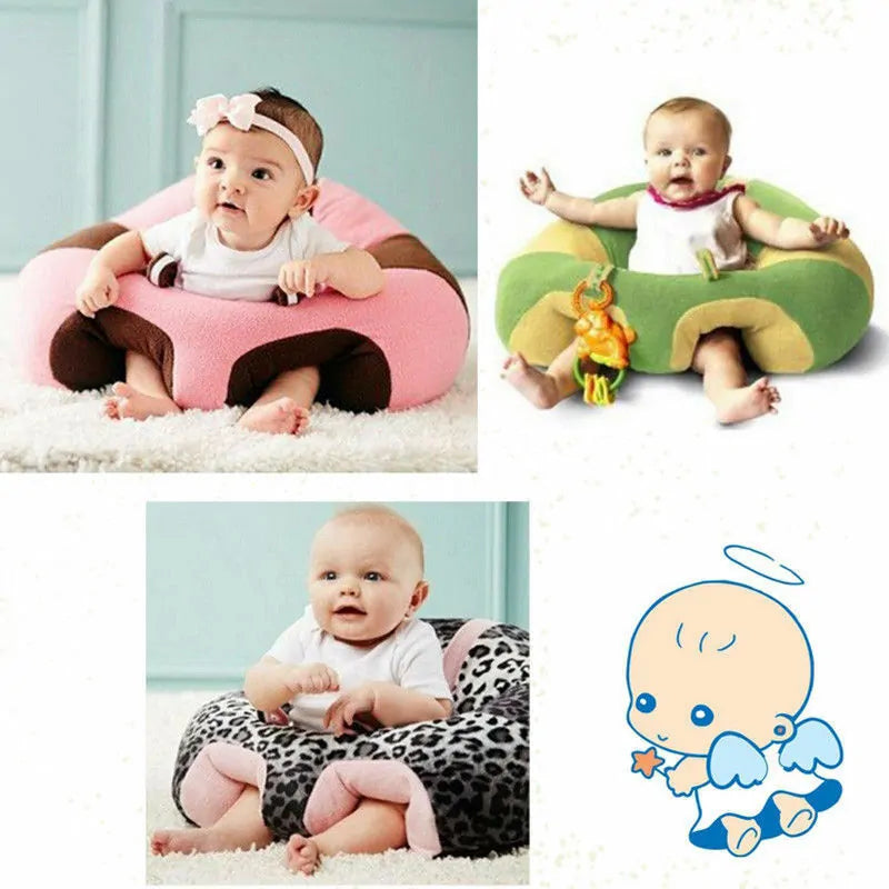 babies in Plush Baby Support Seat