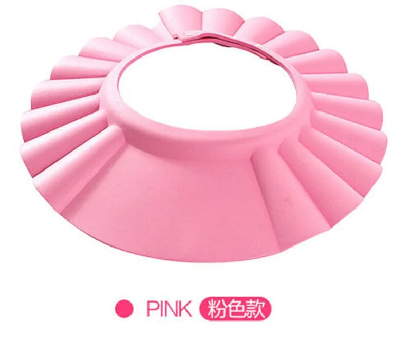 Kids Bath Visor Cap, Pink