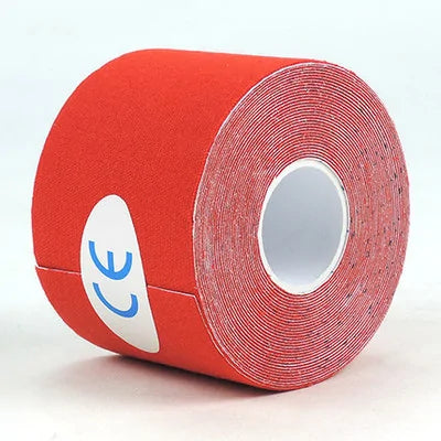 Muscle Support Kinesiology Tape, red