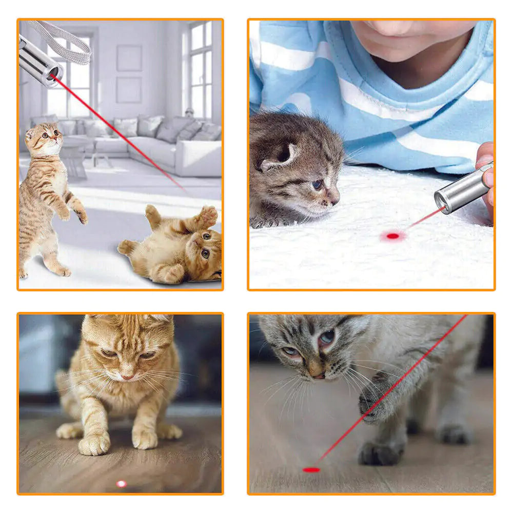 USB Rechargeable Cat Laser - Interactive Toy for Endless Fun