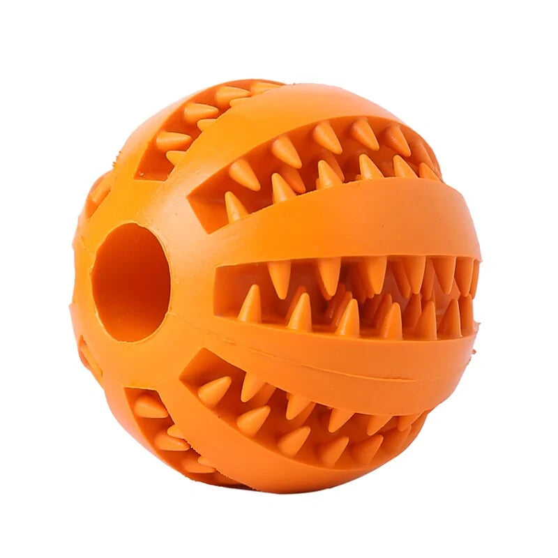 Dog Dental Chew Ball, orange