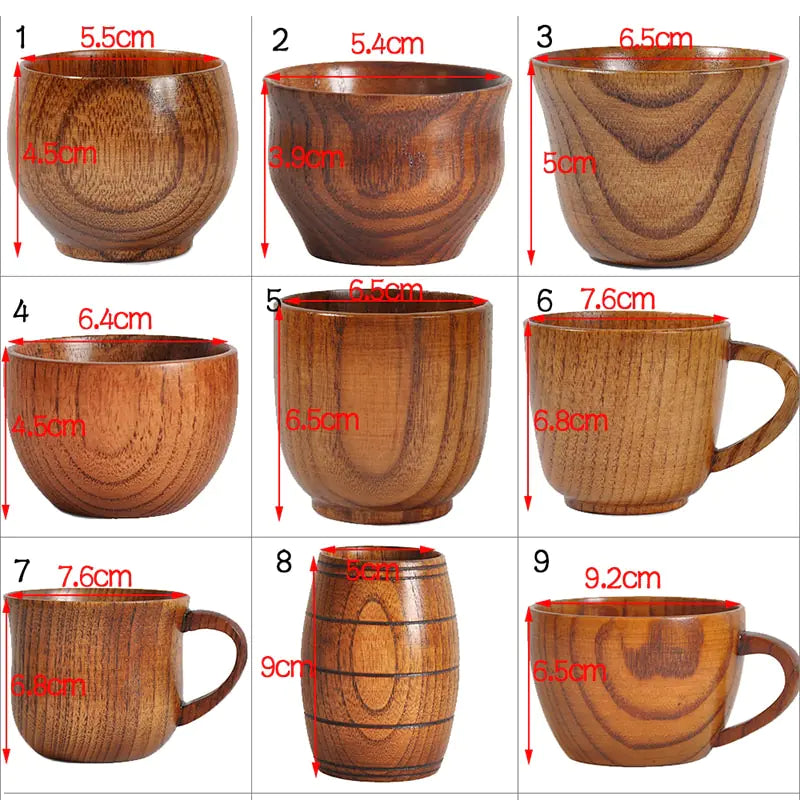 Natural Spruce Wood Cups – Handcrafted, Eco-Friendly & Sustainable