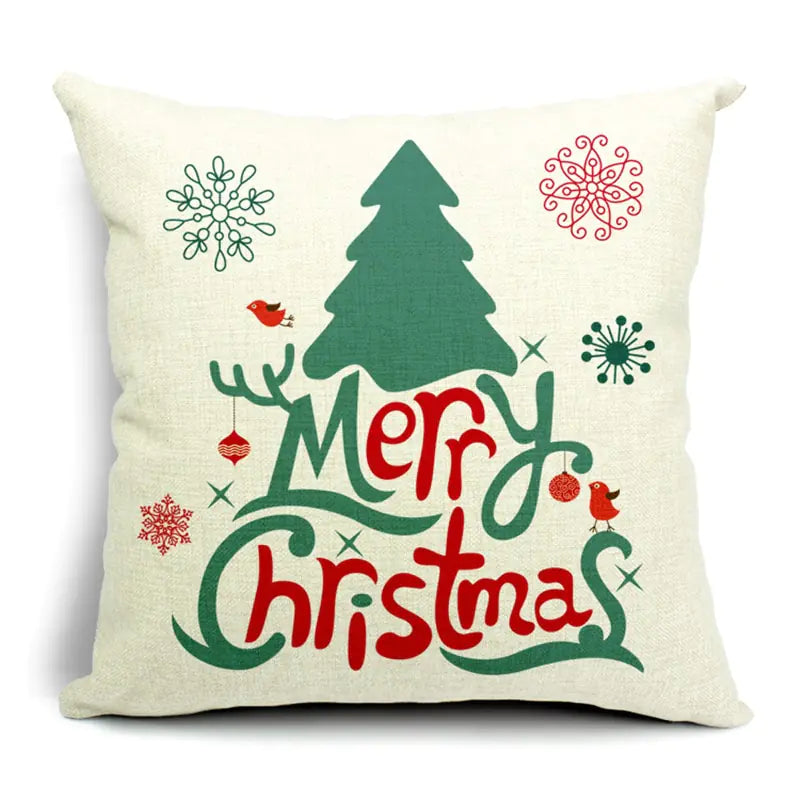 Christmas Pillow Covers Festive Holiday Cushion Covers for Seasonal Decor