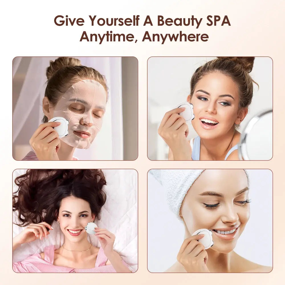 Portable Microcurrent Facial Massager – Firming & Rejuvenating Skin