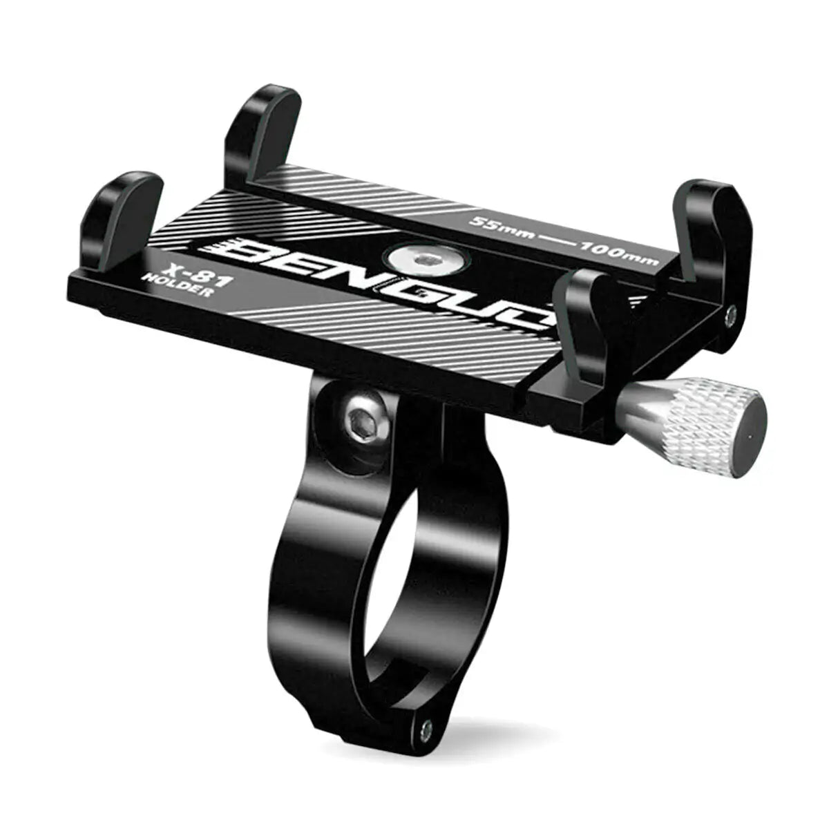 Aluminum Phone Bike Mount Holder | 360° Rotation, Anti-Slip & Durable