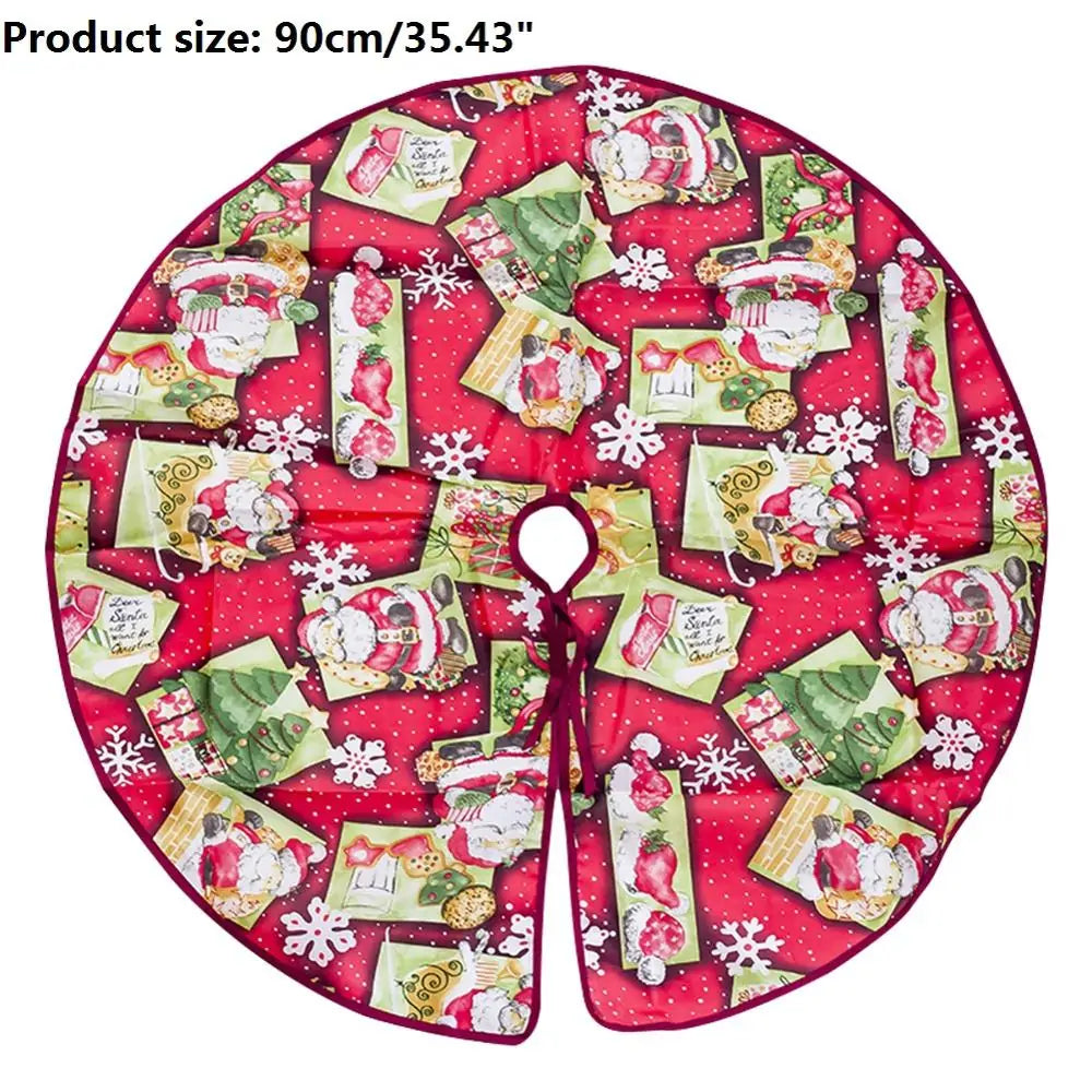 Christmas Tree Skirt Elegant Holiday Decor
