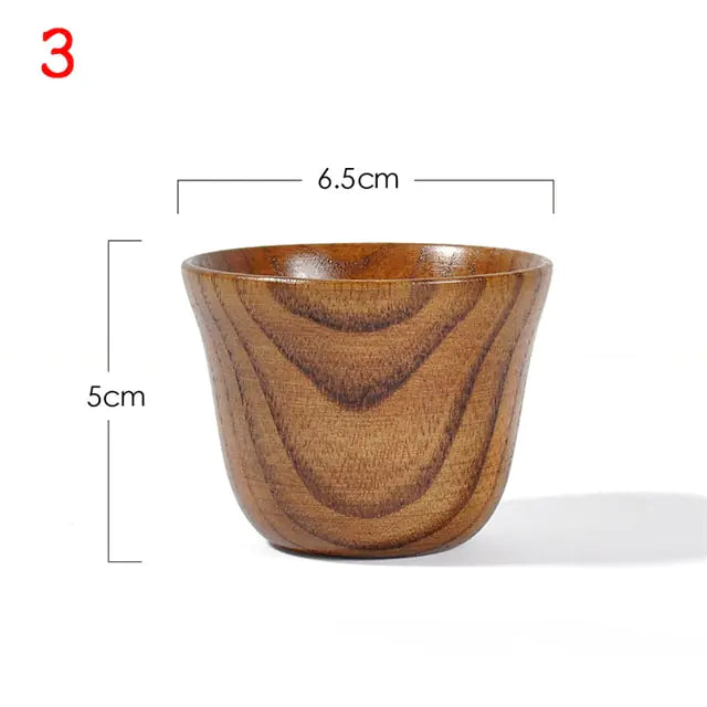 Natural Spruce Wood Cups – Handcrafted, Eco-Friendly & Sustainable