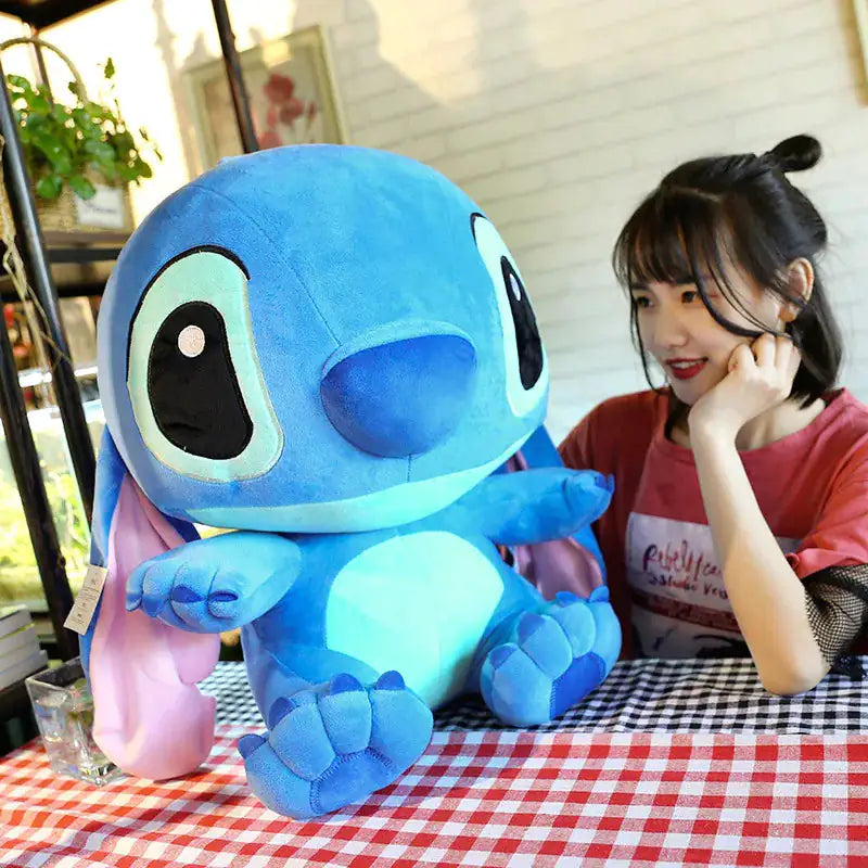 Oversized Stitch Plush Toy - Cuddly Companion for All Ages