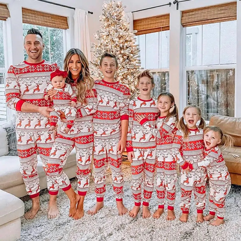 Christmas Family Pajama Set - Matching Holiday PJs for Cozy Family Moments