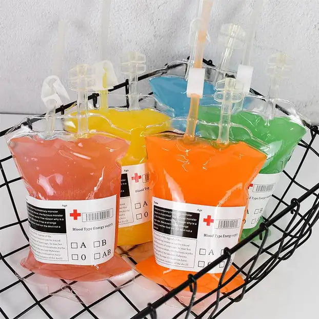 400ml Cosplay Blood Bag – Halloween Drink Holder for Themed Parties
