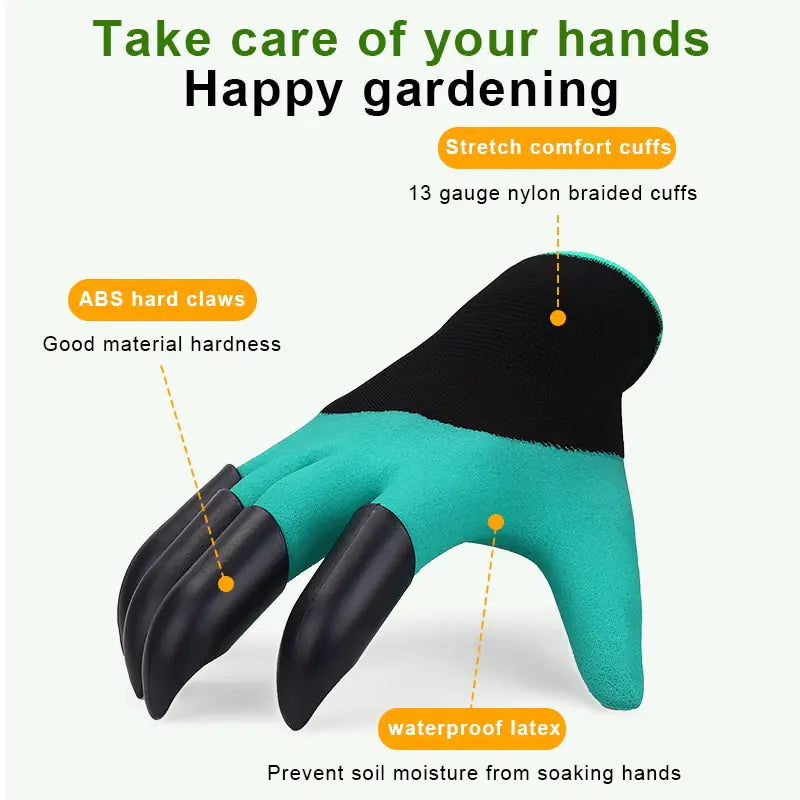 Garden Gloves with Claw – Waterproof & Stab-Proof Gardening Tool
