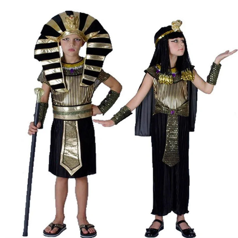 Ancient Egypt Halloween Costumes for Kids | Pharaoh, Queen & Warrior Outfits