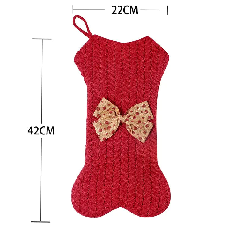 Christmas Pet Stockings Festive Design for Dogs and Cats with Personalized Fillings