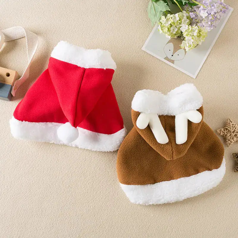 Festive Fur Holiday Attire – Adorable Holiday Pet Costume