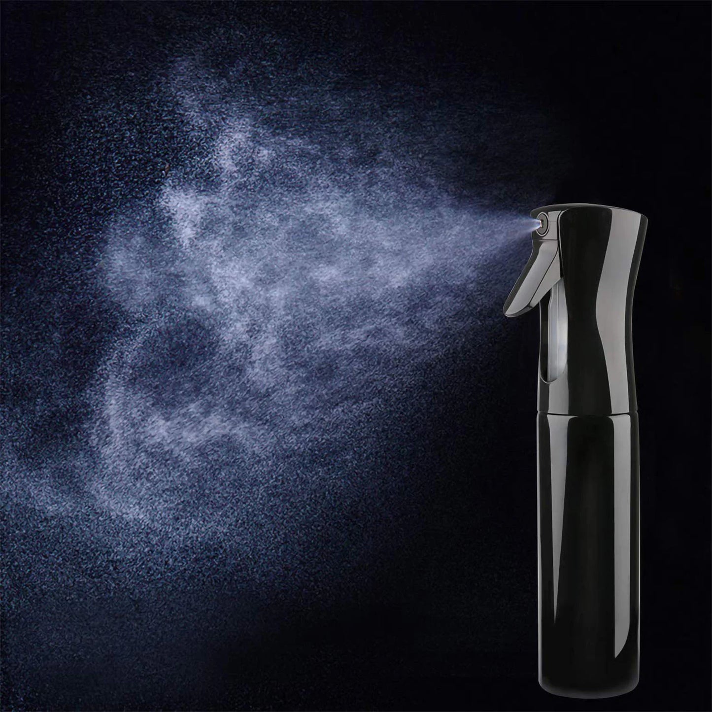 Continuous Mist Hair Spray Bottle Barber Water Sprayer Salon Plant Mister Tools for Styling and Misting