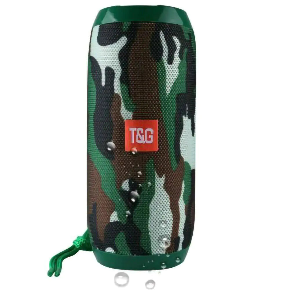 Bluetooth Speaker Wireless Waterproof Outdoor Stereo Bass USB/TF/FM Radio – Loud Sound & Durable