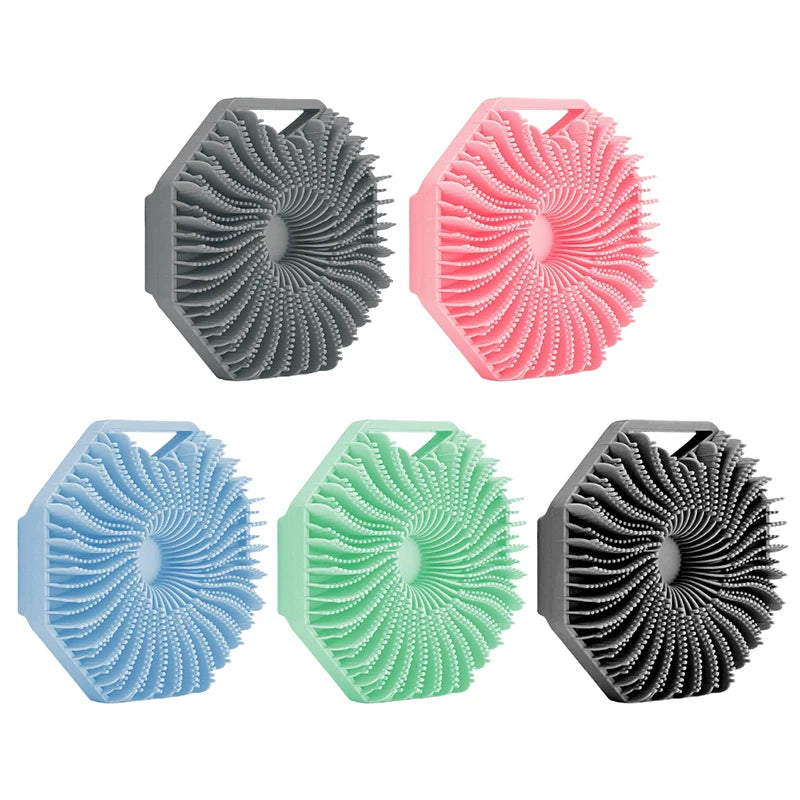 Silicone Body Scrubber – Gentle Exfoliation, Mold-Resistant, Ergonomic Design, for All Skin Types