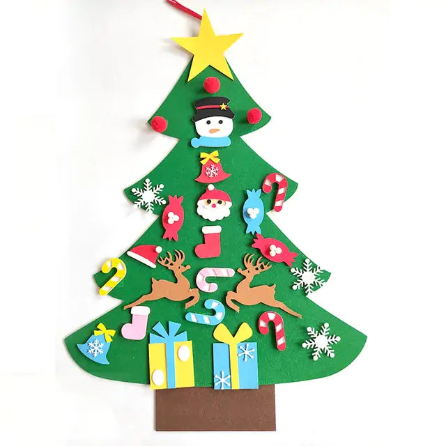 DIY Felt Christmas Tree for Kids – Perfect Holiday Activity