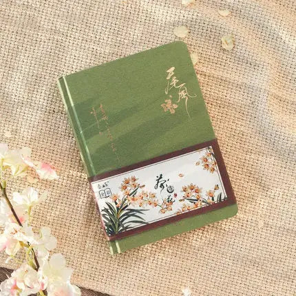 Chinese Style Hardcover Notebook – Vibrant Colorful Pages for Creative Expression