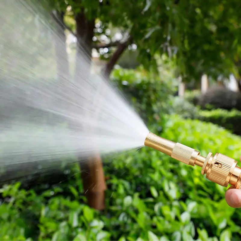High Pressure Adjustable Brass Sprinkler Nozzle for Garden Irrigation